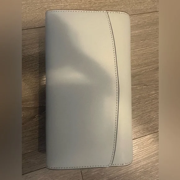 Kate Spade Light Blue Wallet with Silver Chain Strap - Picture 5 of 8